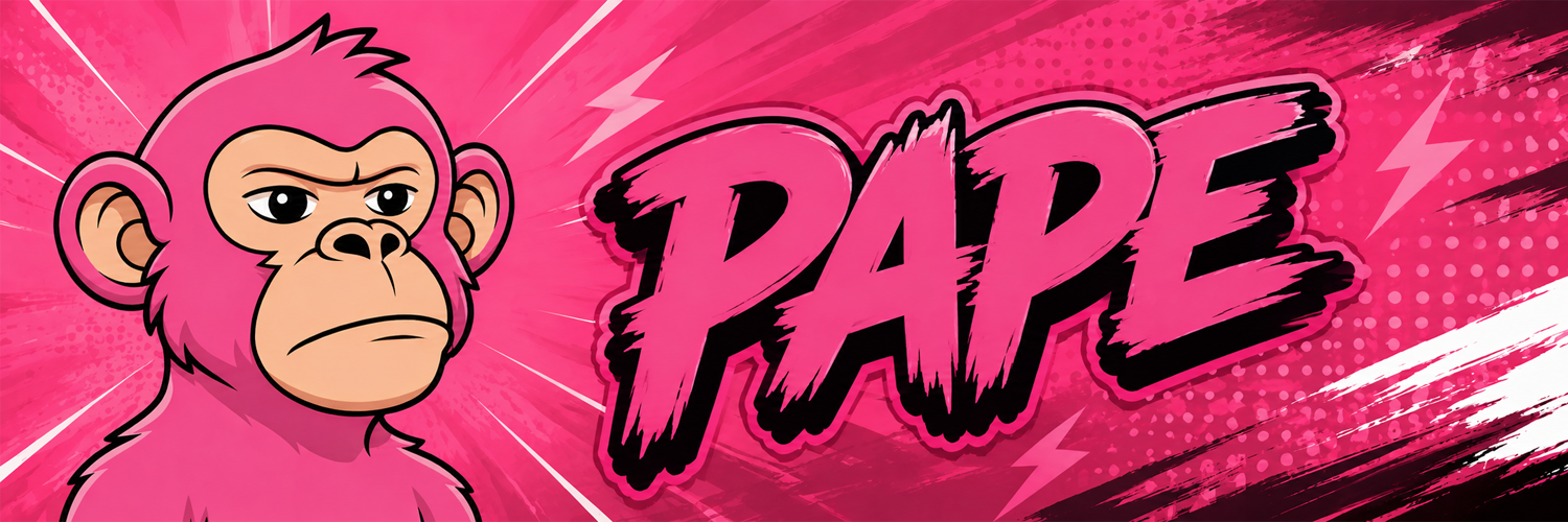 PINK APE $PAPE banner